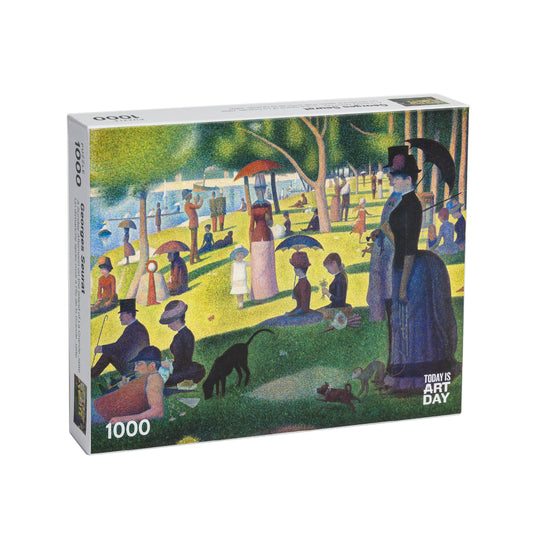 Today Is Art Day Art Puzzle Georges Seurat Sunday Afternoon