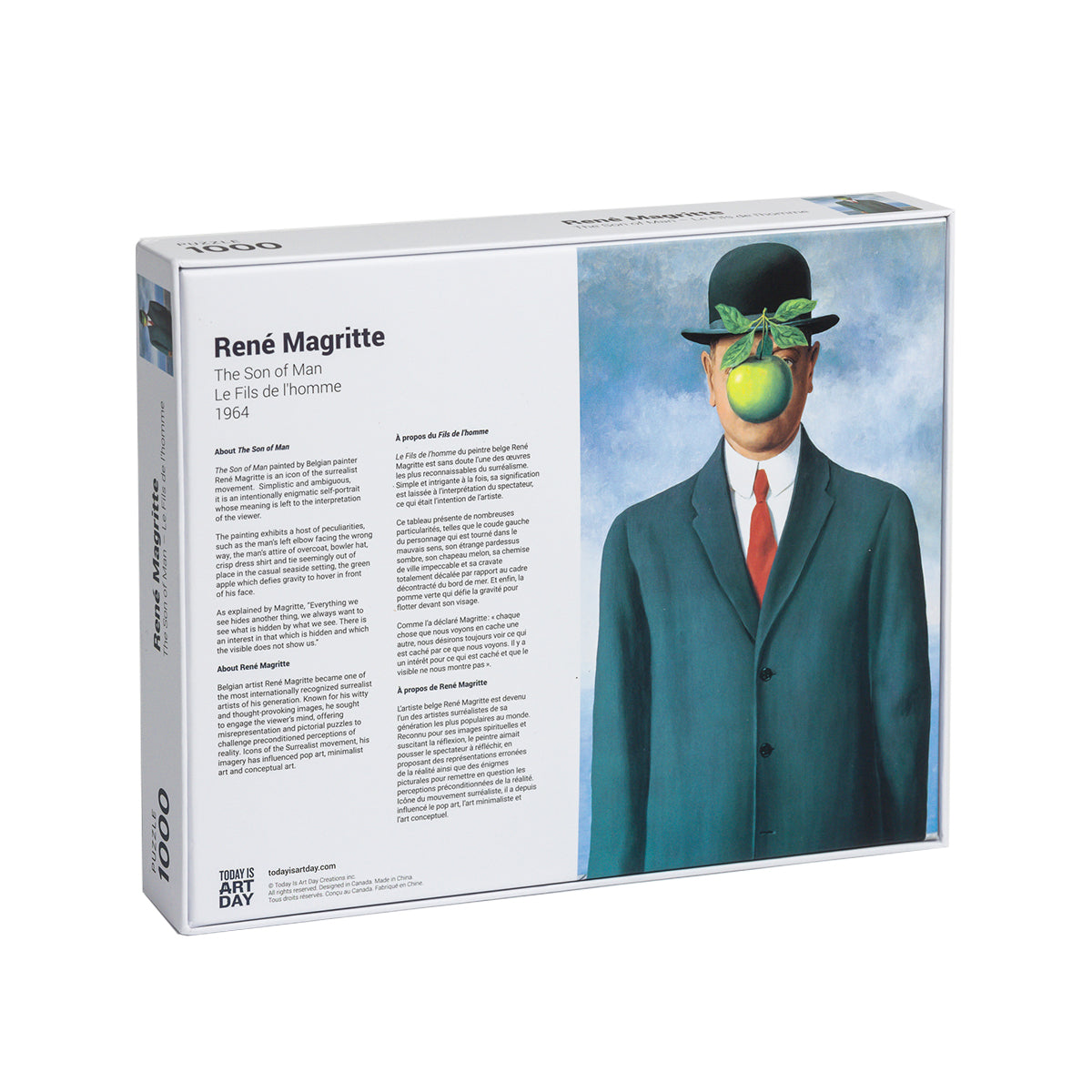 Today Is Art Day Art Puzzle Rene Magritte Son of Man