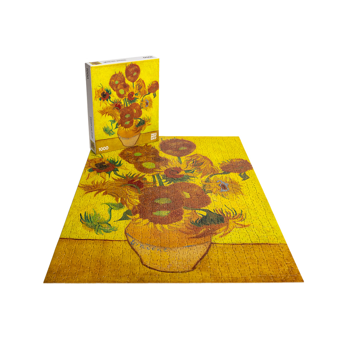 Today Is Art Day Art Puzzle Vincent Van Gogh Sunflowers