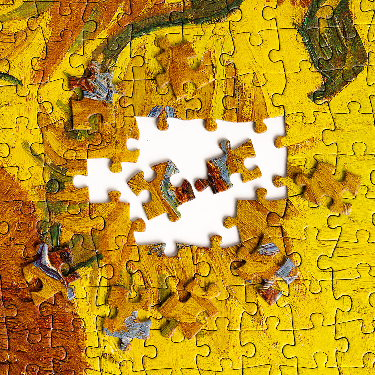 Today Is Art Day Art Puzzle Vincent Van Gogh Sunflowers