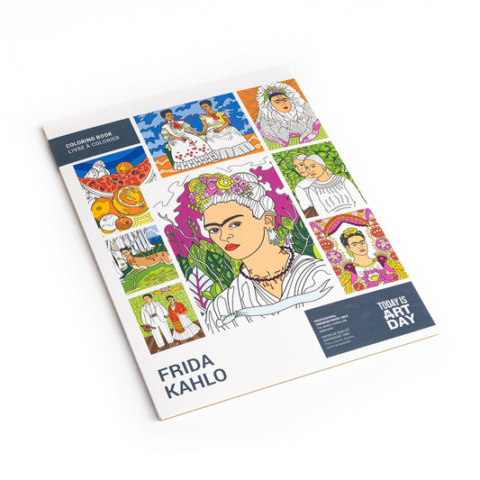Today Is Art Day Colouring Book Frida Kahlo