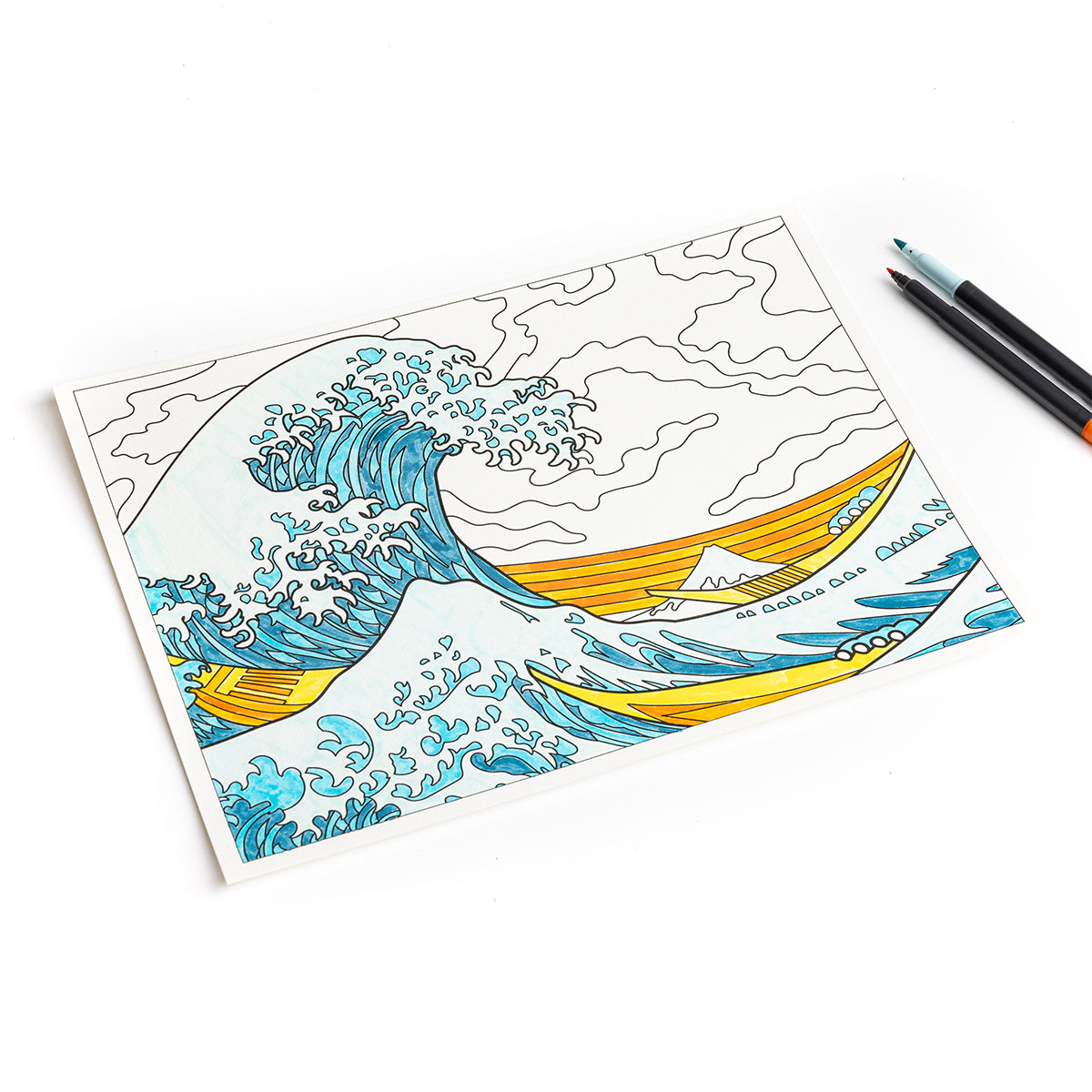 Today Is Art Day Colouring Book Hokusai