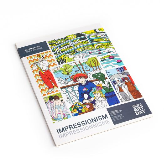 Today Is Art Day Colouring Book Impressionism