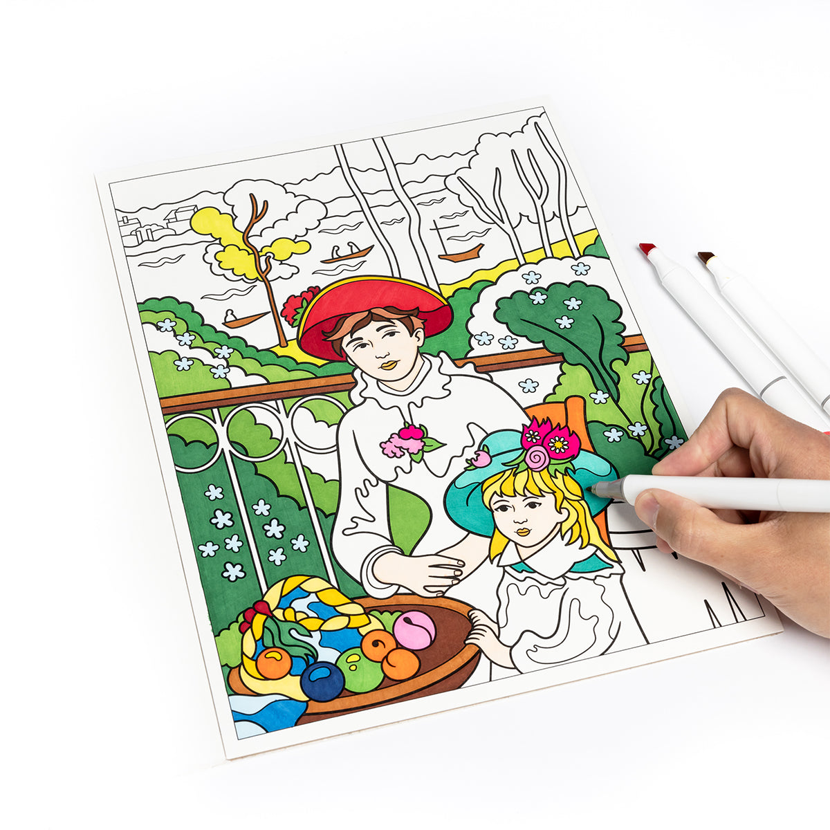 Today Is Art Day Colouring Book Impressionism