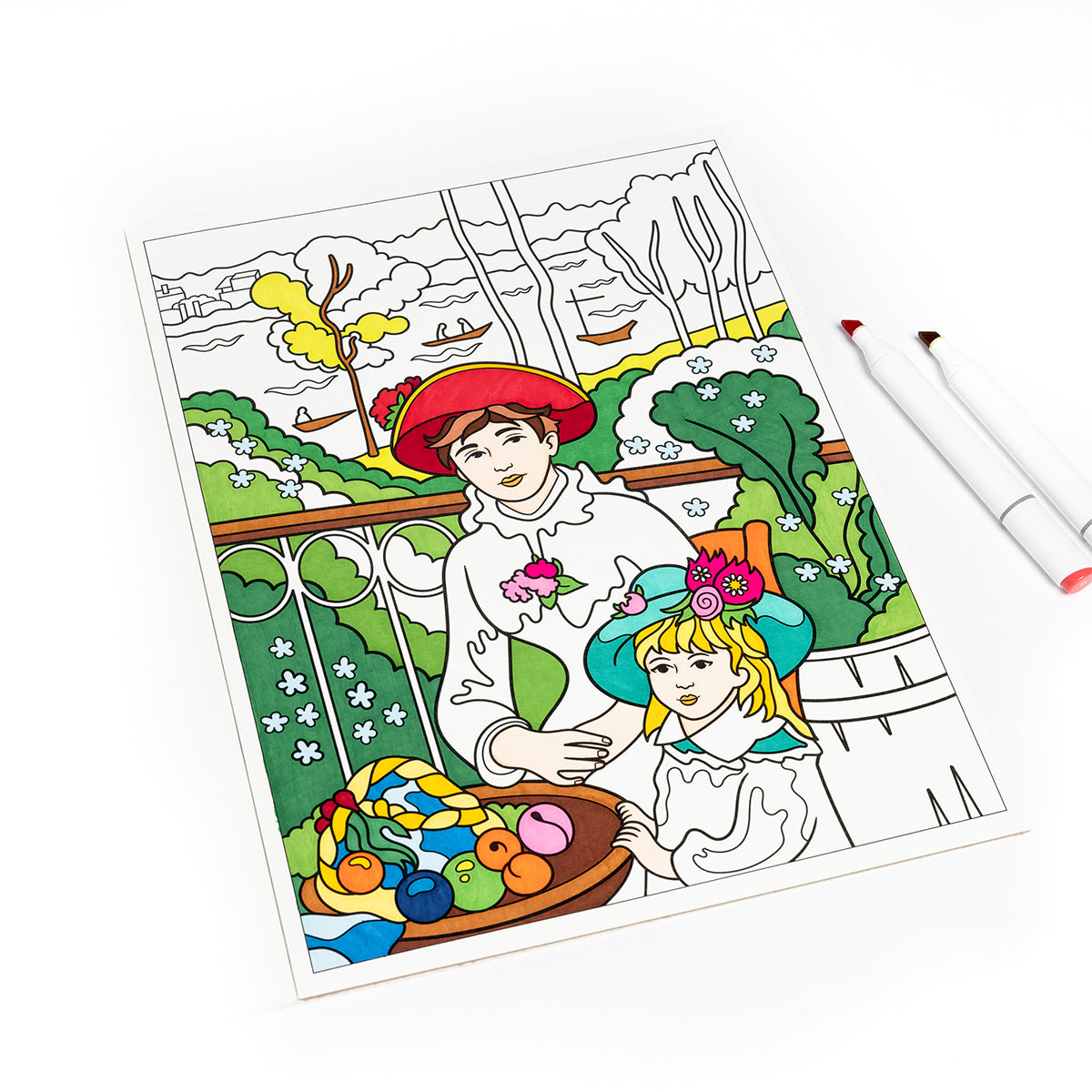 Today Is Art Day Colouring Book Impressionism