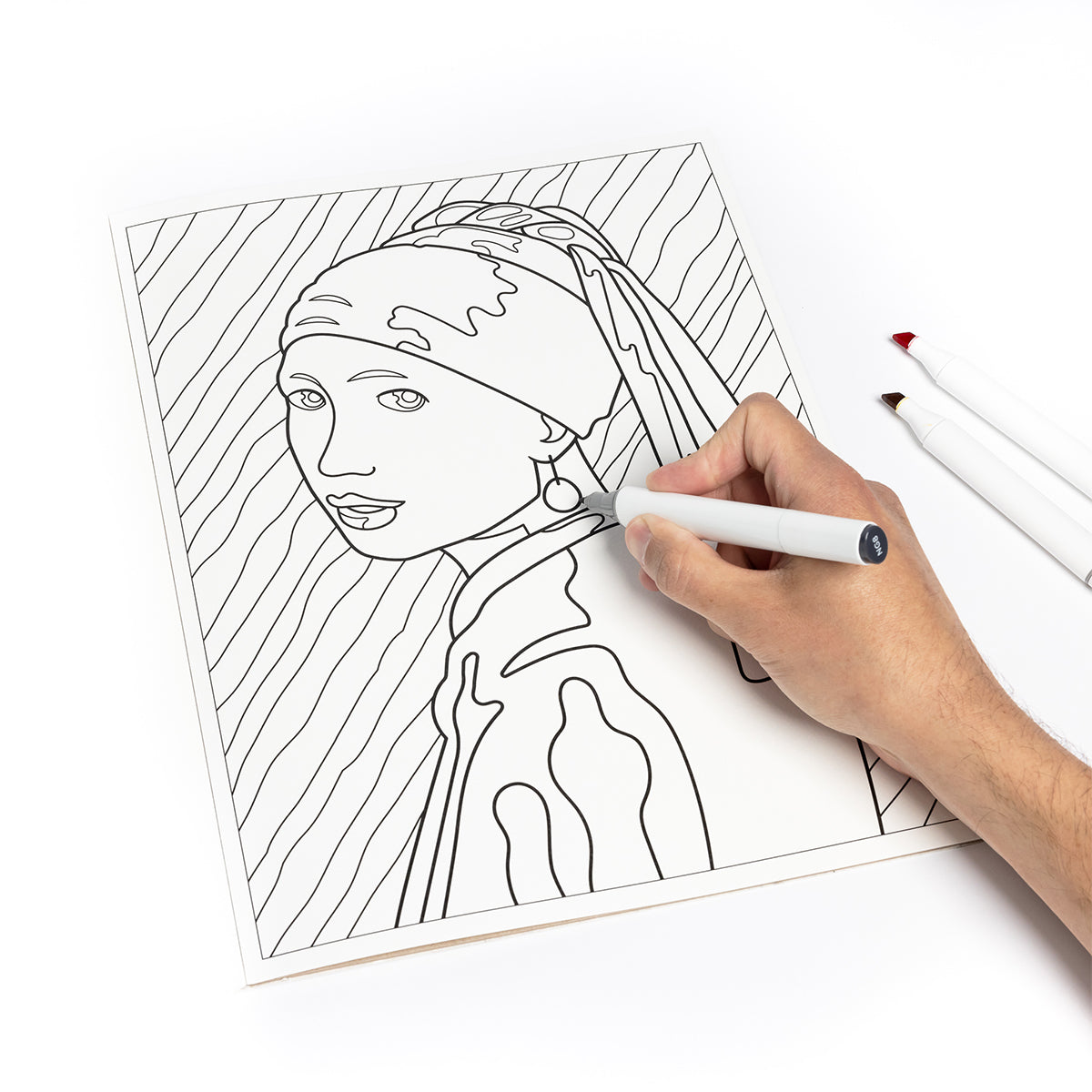 Today Is Art Day Colouring Book Masterpieces