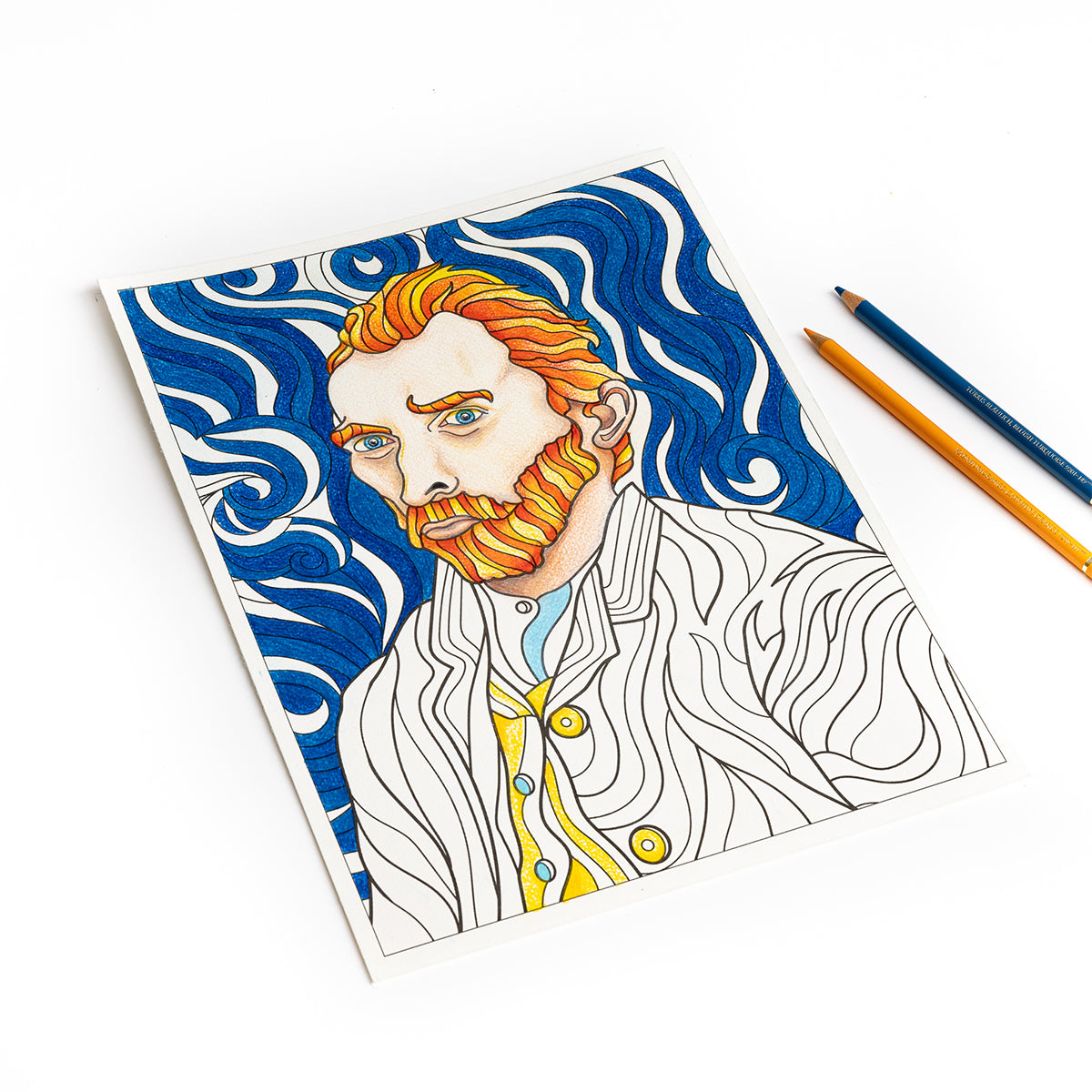 Today Is Art Day Colouring Book Vincent Van Gogh