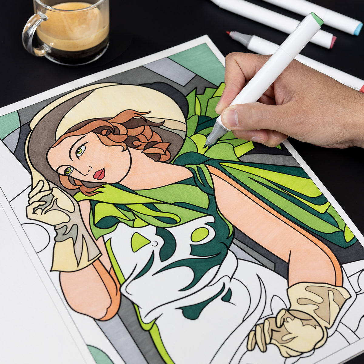 Today Is Art Day Colouring Book Women In Art