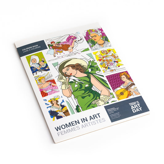 Today Is Art Day Colouring Book Women In Art
