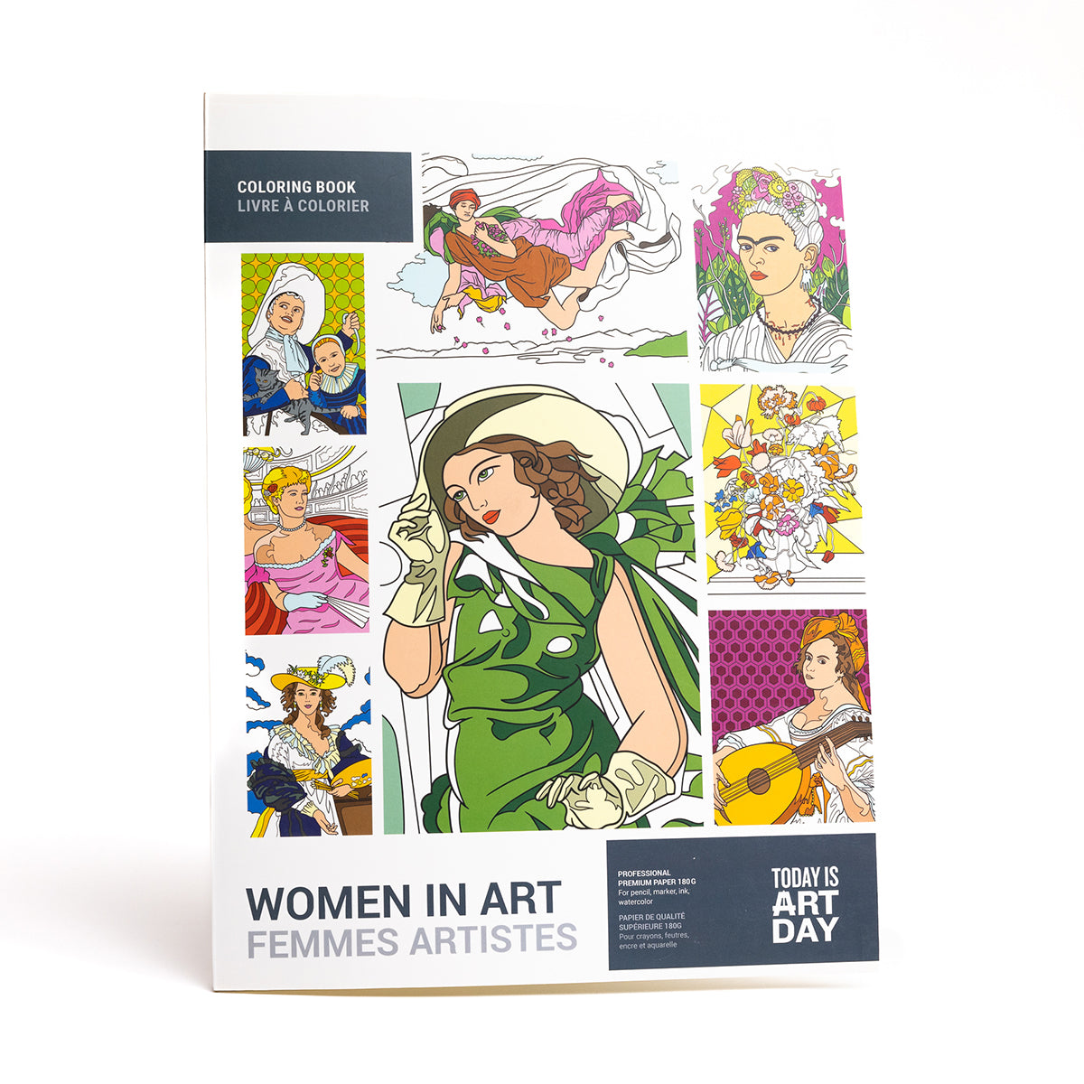 Today Is Art Day Colouring Book Women In Art