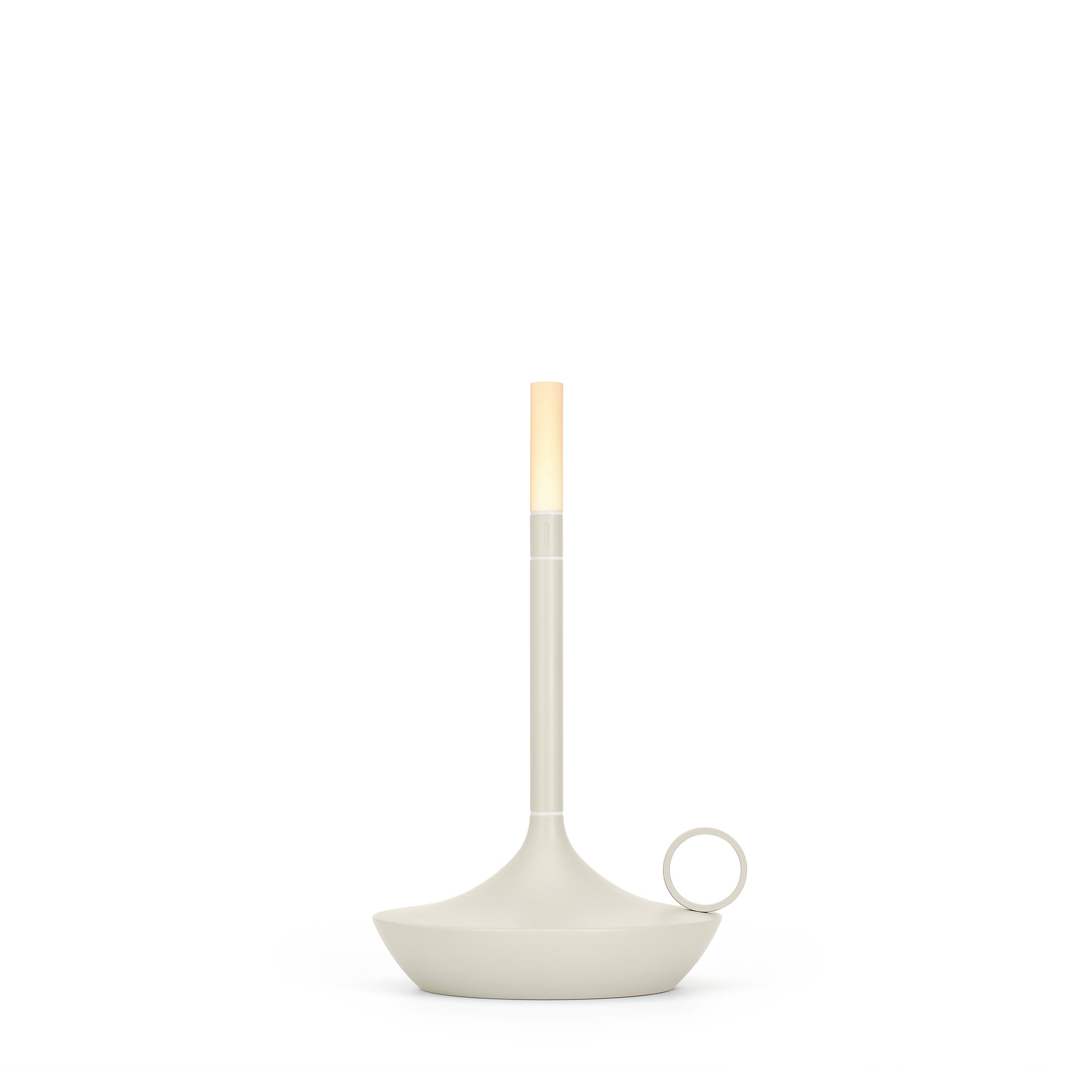Wick Wick S Mist Gray LED Candlestick Lamp LED Candlestick Lamp
