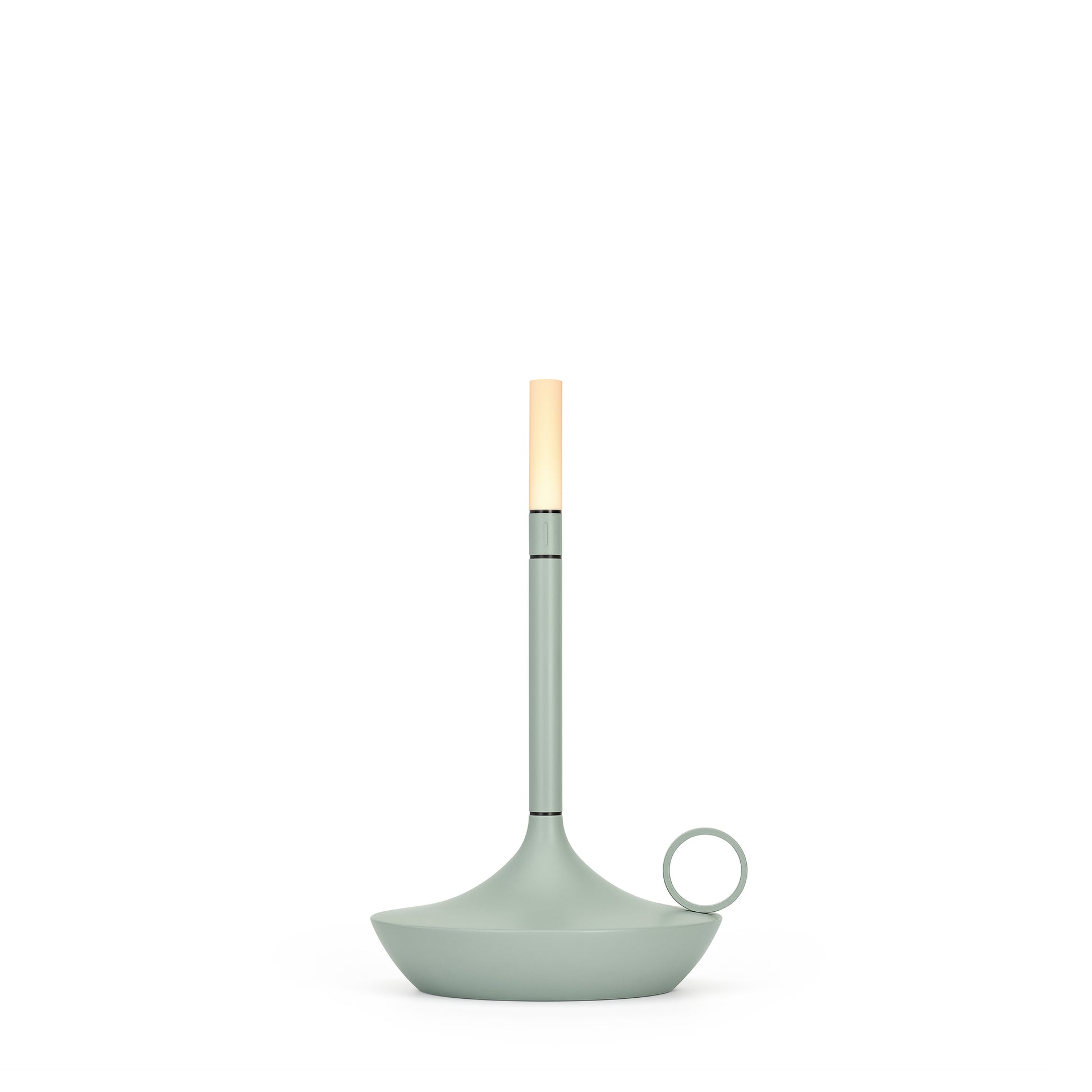 Wick Wick S Sage Green LED Candlestick Lamp LED Candlestick Lamp