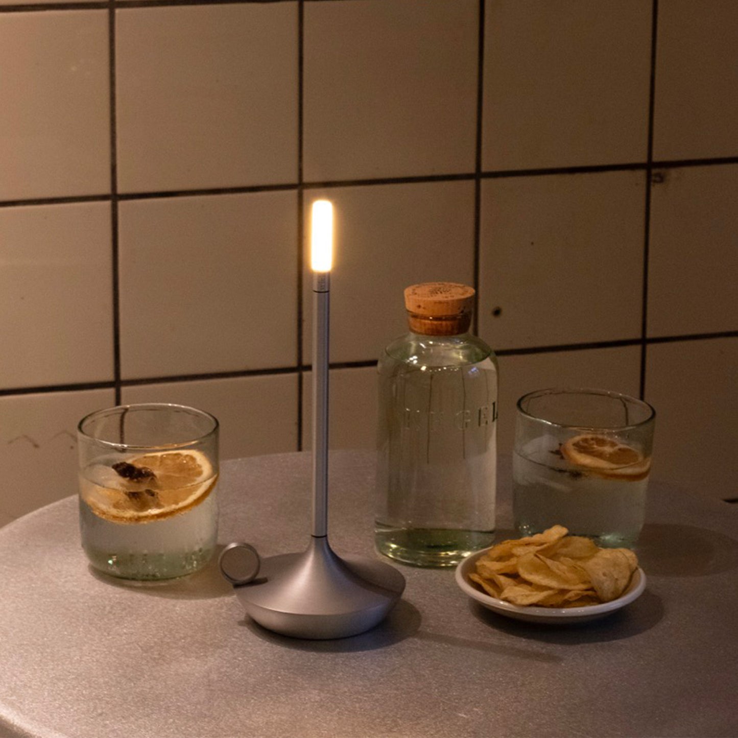 Wick Wick Aluminium LED Candlestick Lamp LED Candlestick Lamp