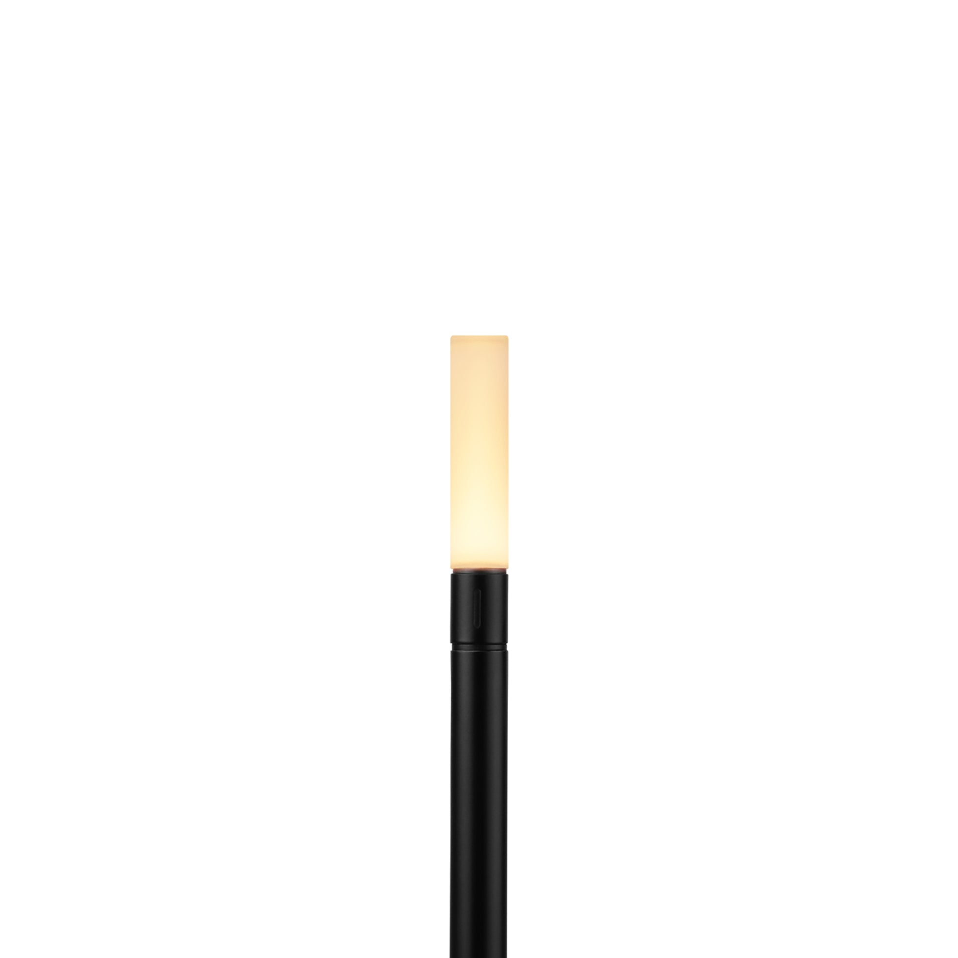 Wick Wick Black LED Candlestick Lamp LED Candlestick Lamp