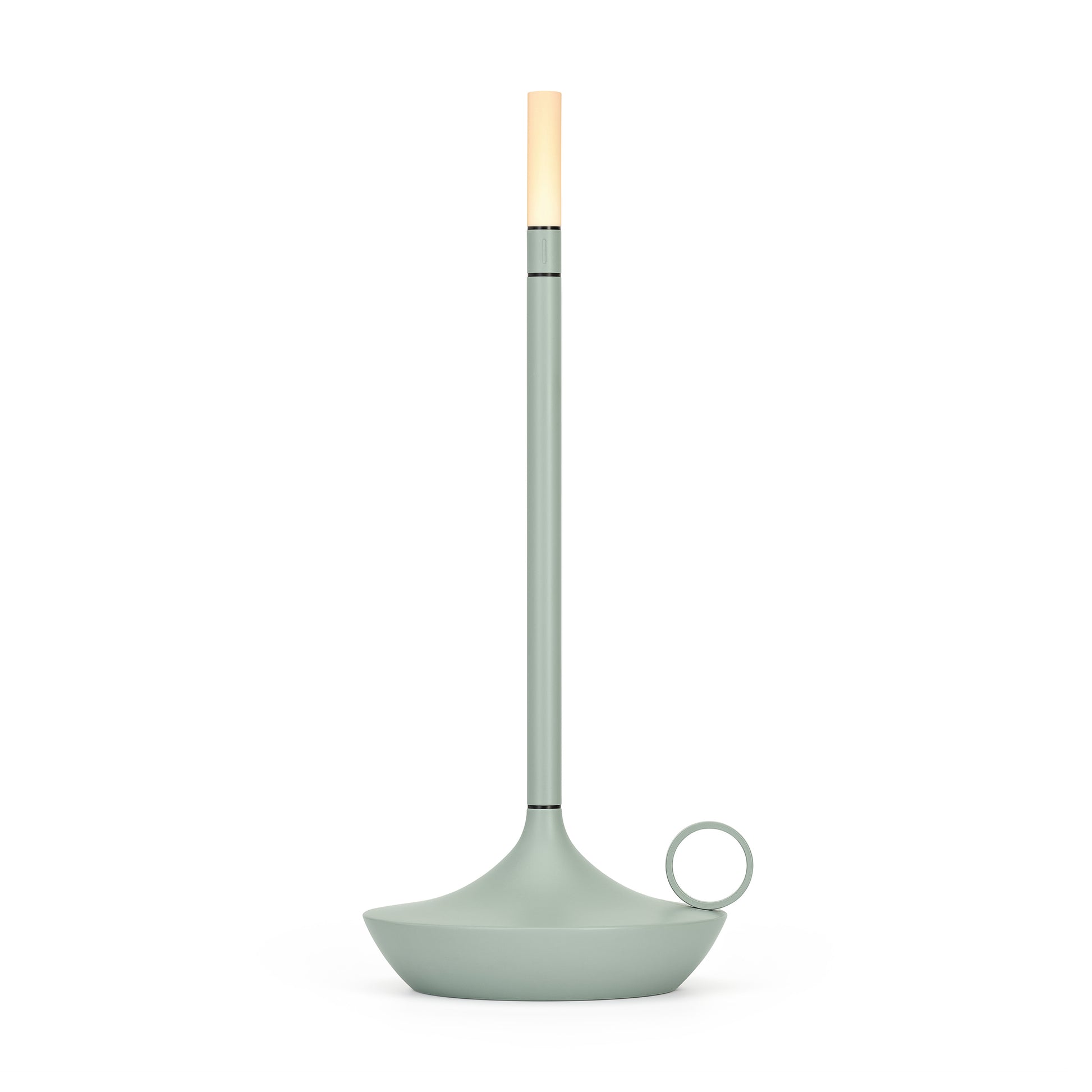 Wick Wick Sage Green LED Candlestick Lamp LED Candlestick Lamp