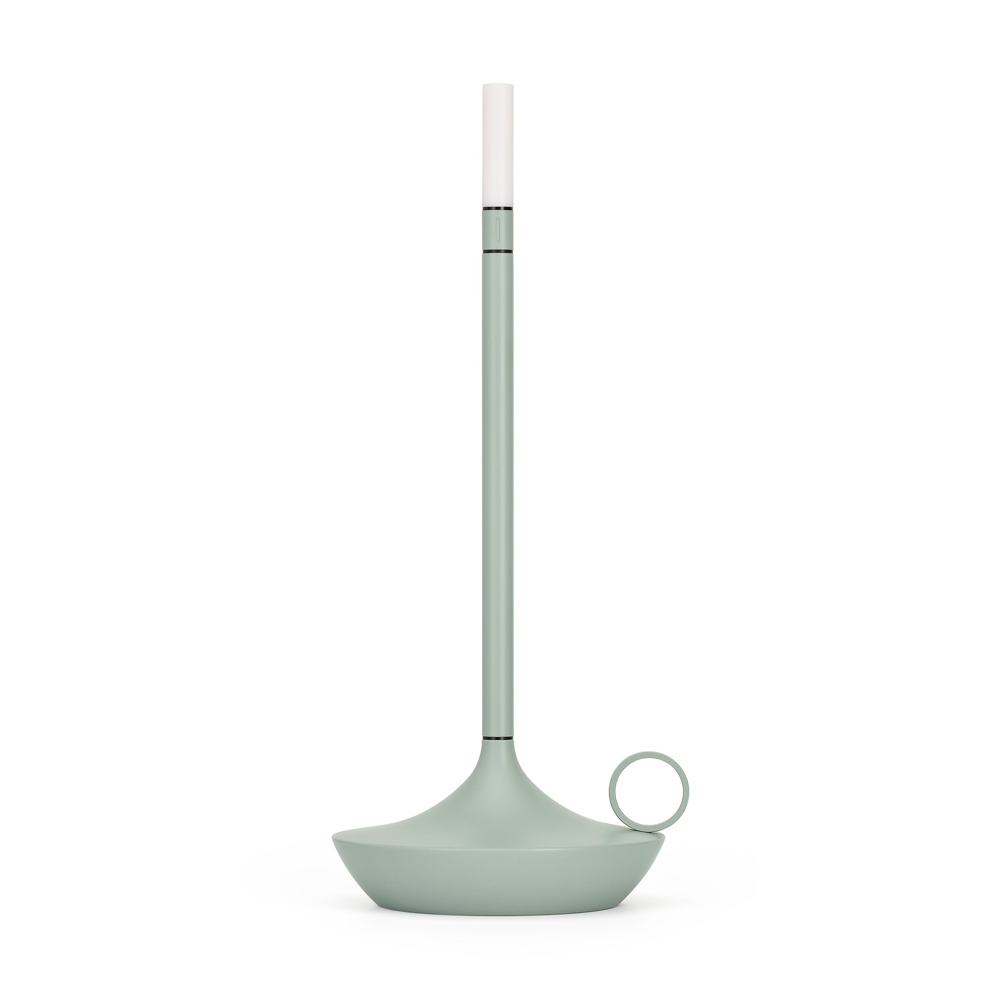 Wick Wick Sage Green LED Candlestick Lamp LED Candlestick Lamp