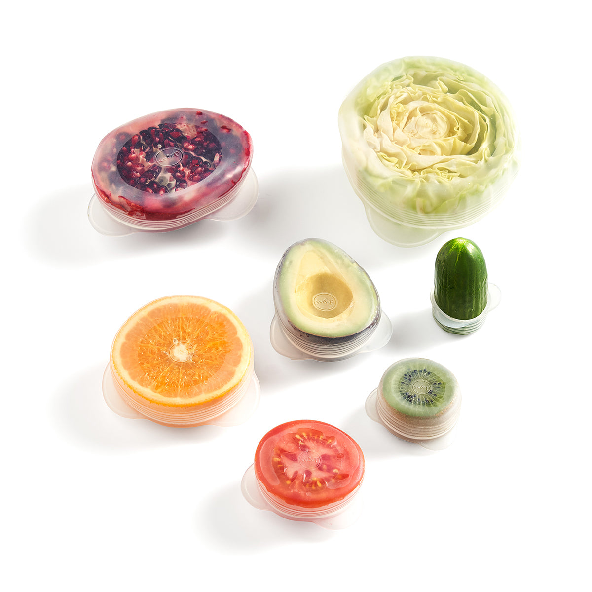 Reusable Stretch Produce Savers (set of 7)