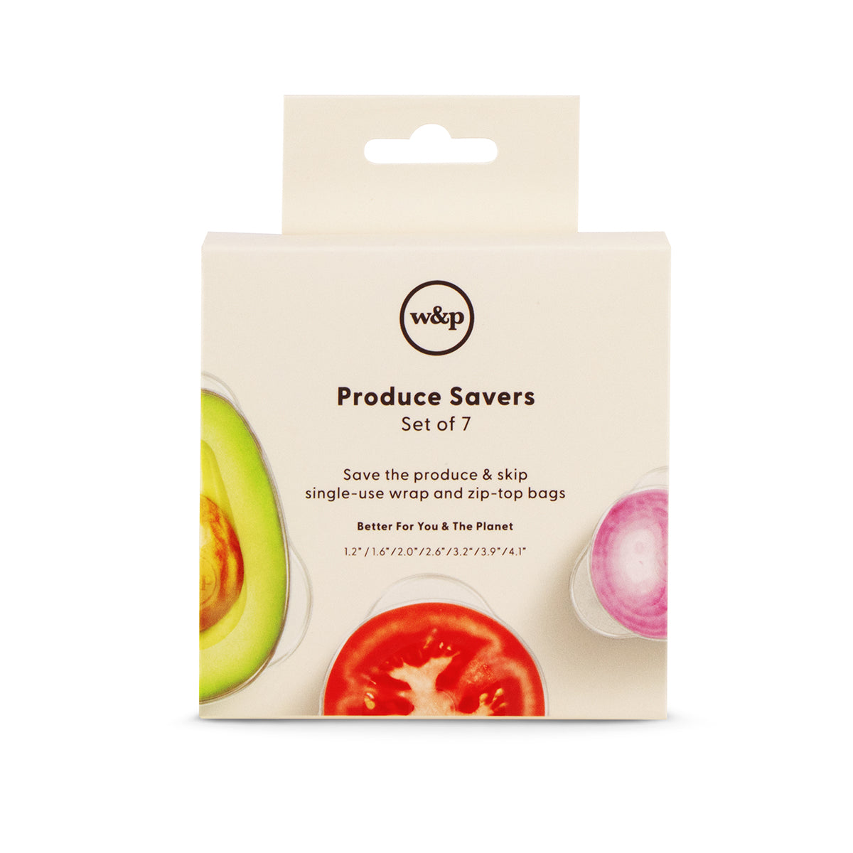 Reusable Stretch Produce Savers (set of 7)