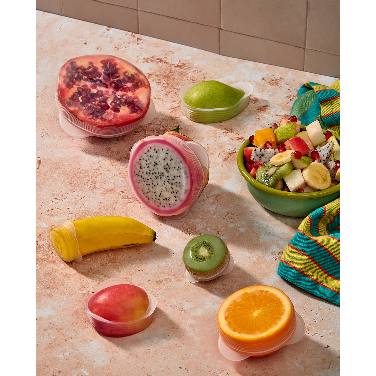 Reusable Stretch Produce Savers (set of 7)