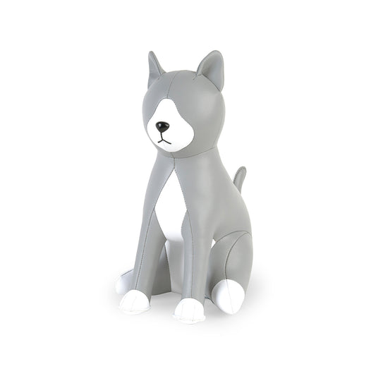 Bookend Cat Tuxedo Grey