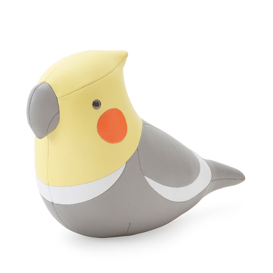 Bookend Classic Cockatiel Gray