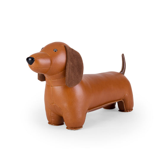 Bookend Classic Dachshund Tan