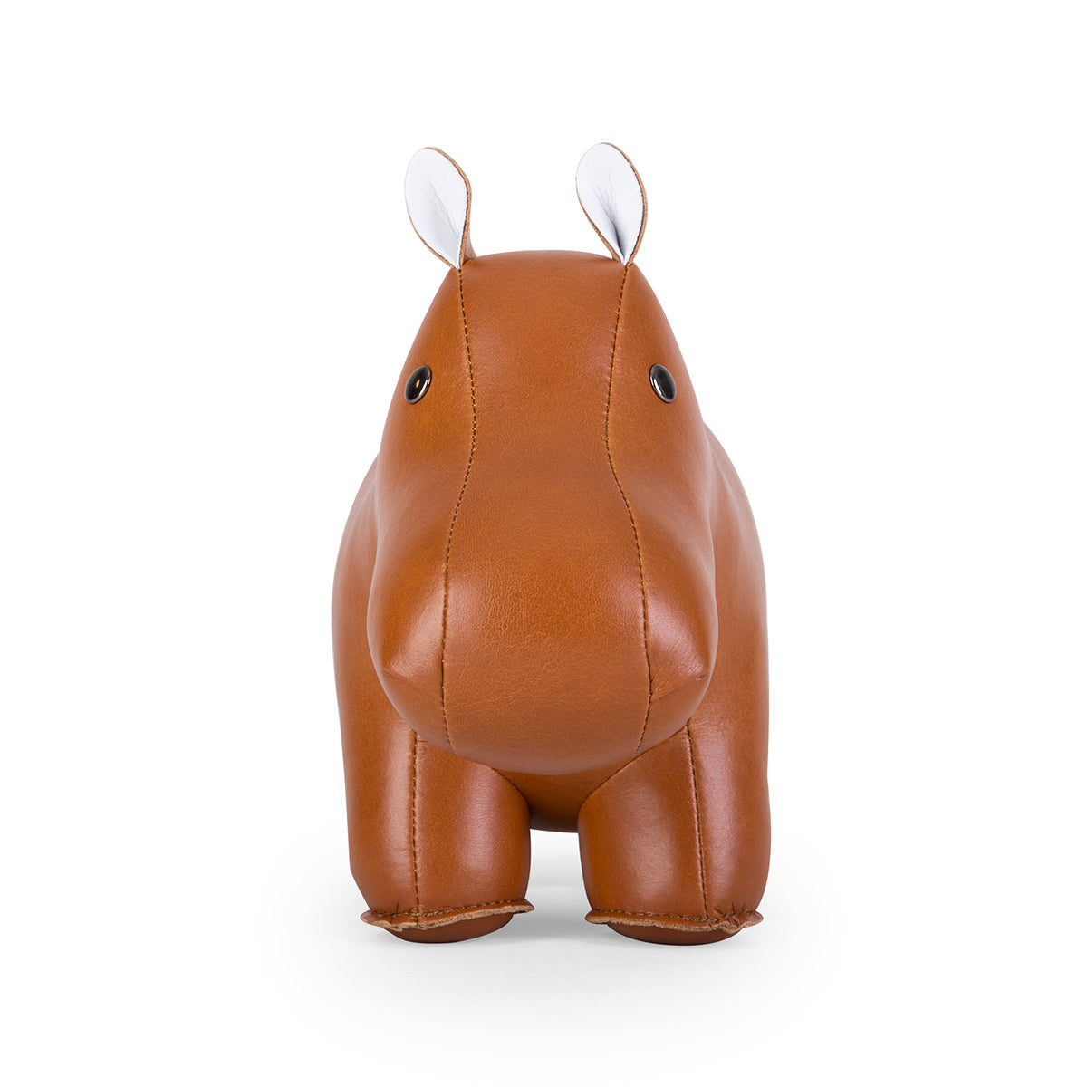 Bookend Classic Hippo Tan