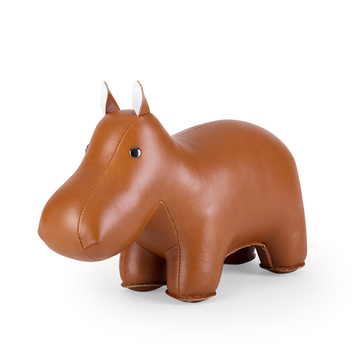 Bookend Classic Hippo Tan