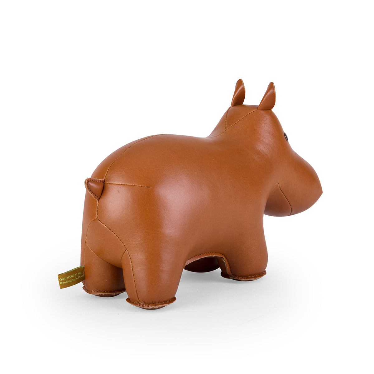 Bookend Classic Hippo Tan