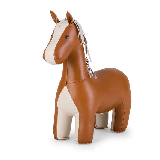 Bookend Classic Horse Tan