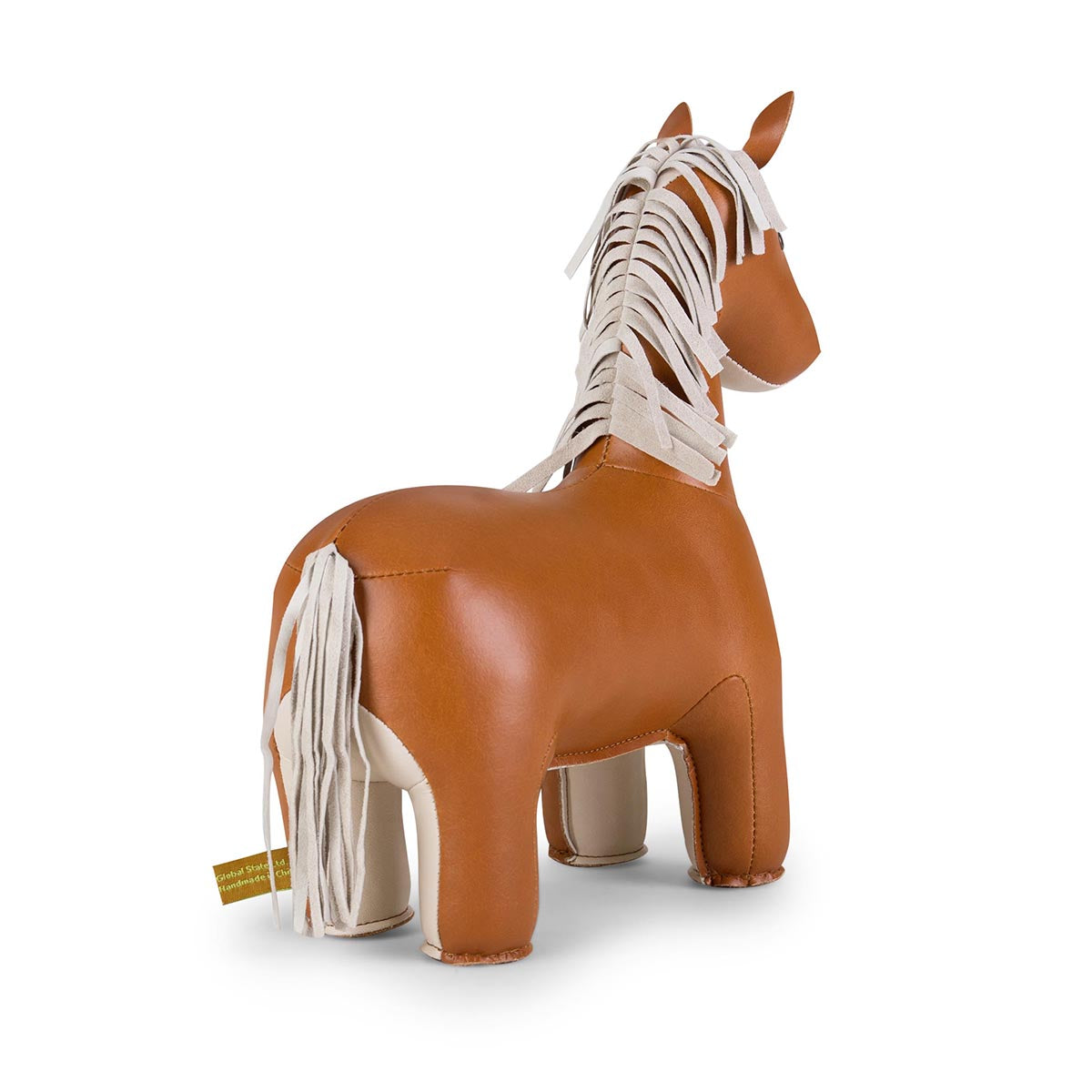 Bookend Classic Horse Tan