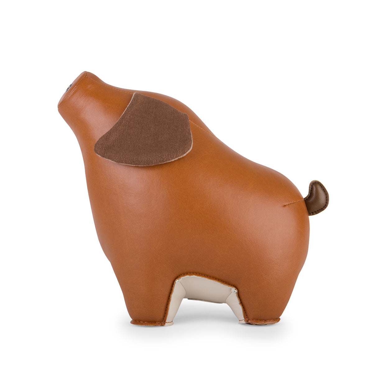 Bookend Pig Tan