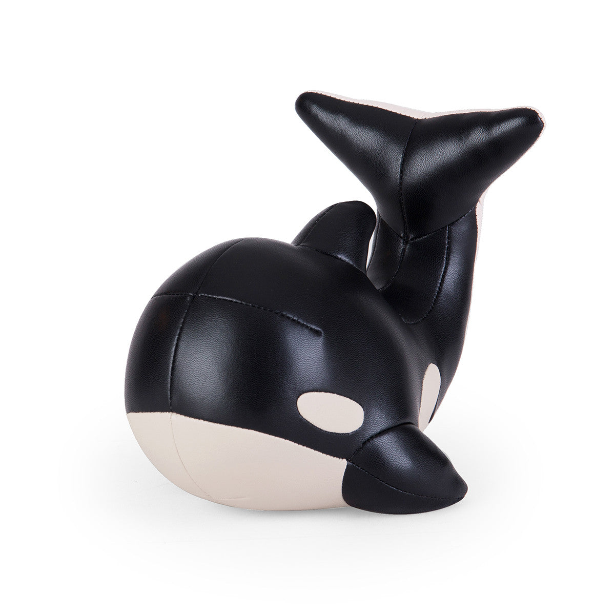 Bookend Whale Black