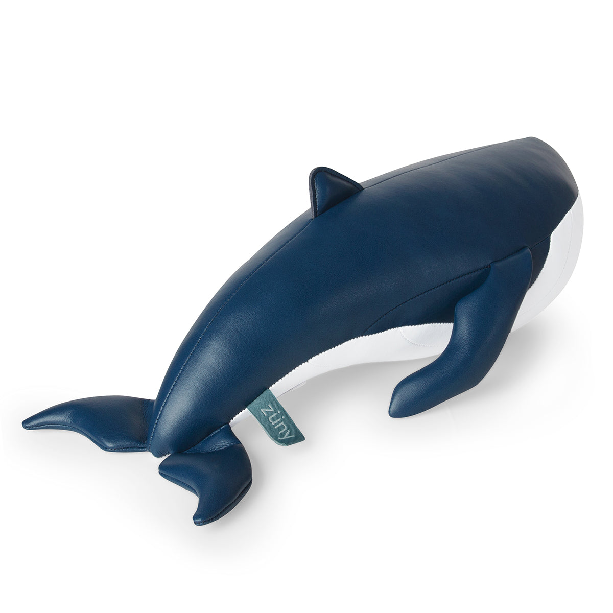 Doorstop Whale Wave Midnight Blue