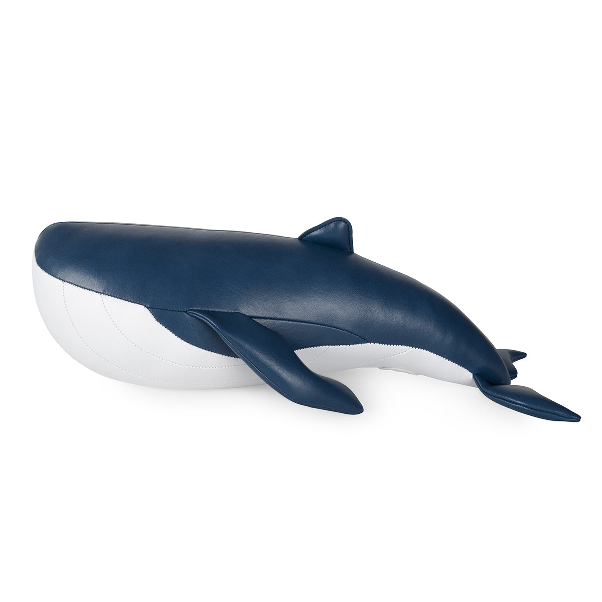 Doorstop Whale Wave Midnight Blue