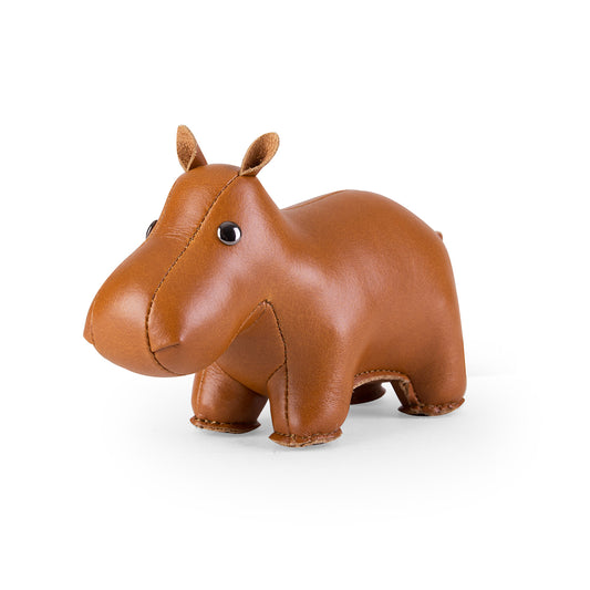 Paperweight Classic Hippo Tan