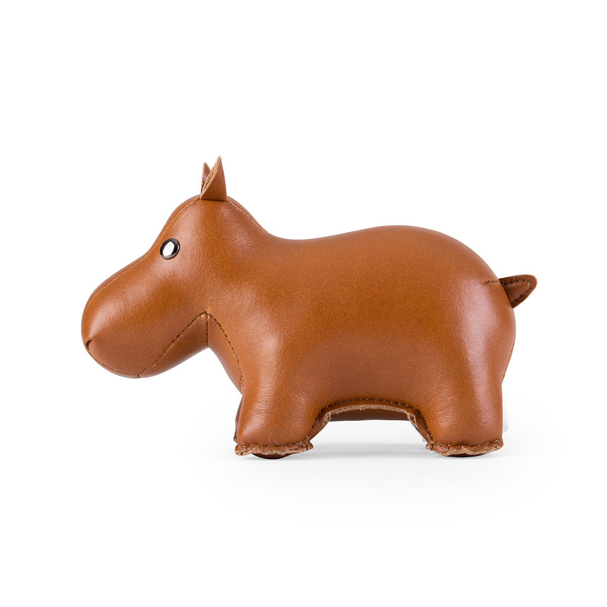 Paperweight Classic Hippo Tan