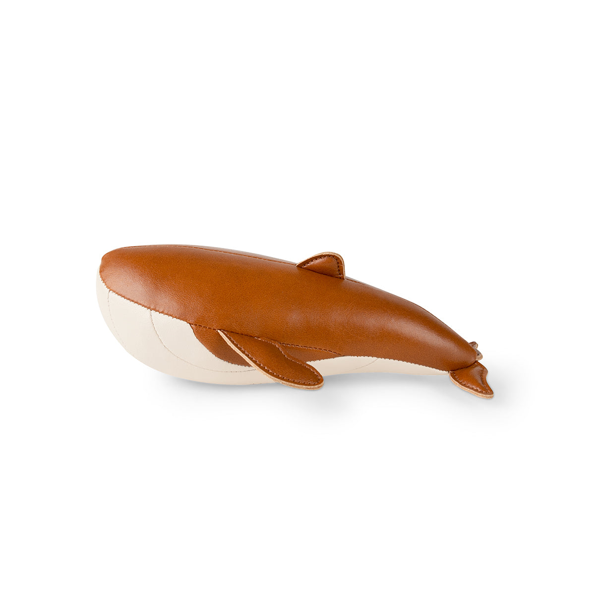 Paperweight Whale Wave Tan