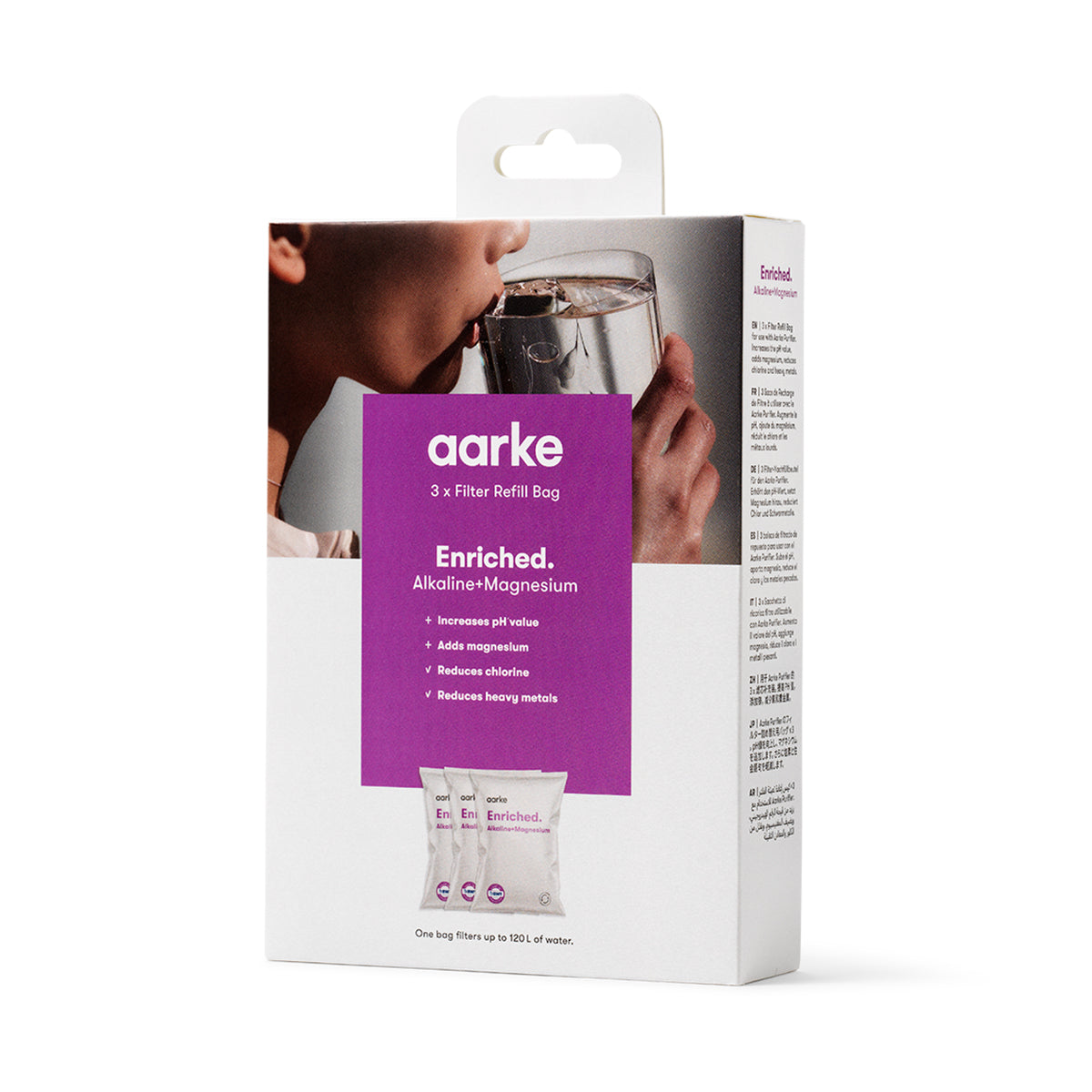 Aarke Purifier Filter Refill Enriched (3 pack)