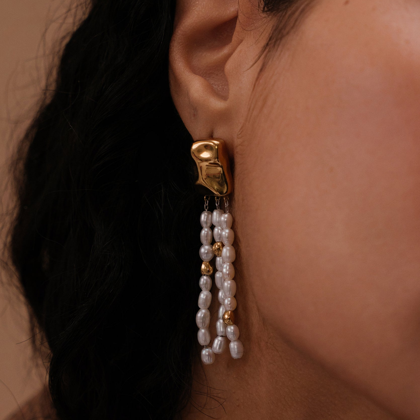 AEC Paris Earrings Sylva Gold