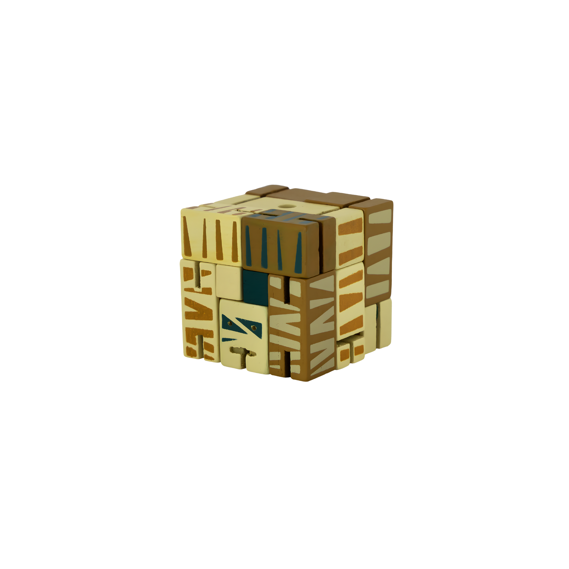 Areaware Cubebot Micro Supernatural Mummy Robot Toy Robot Toy