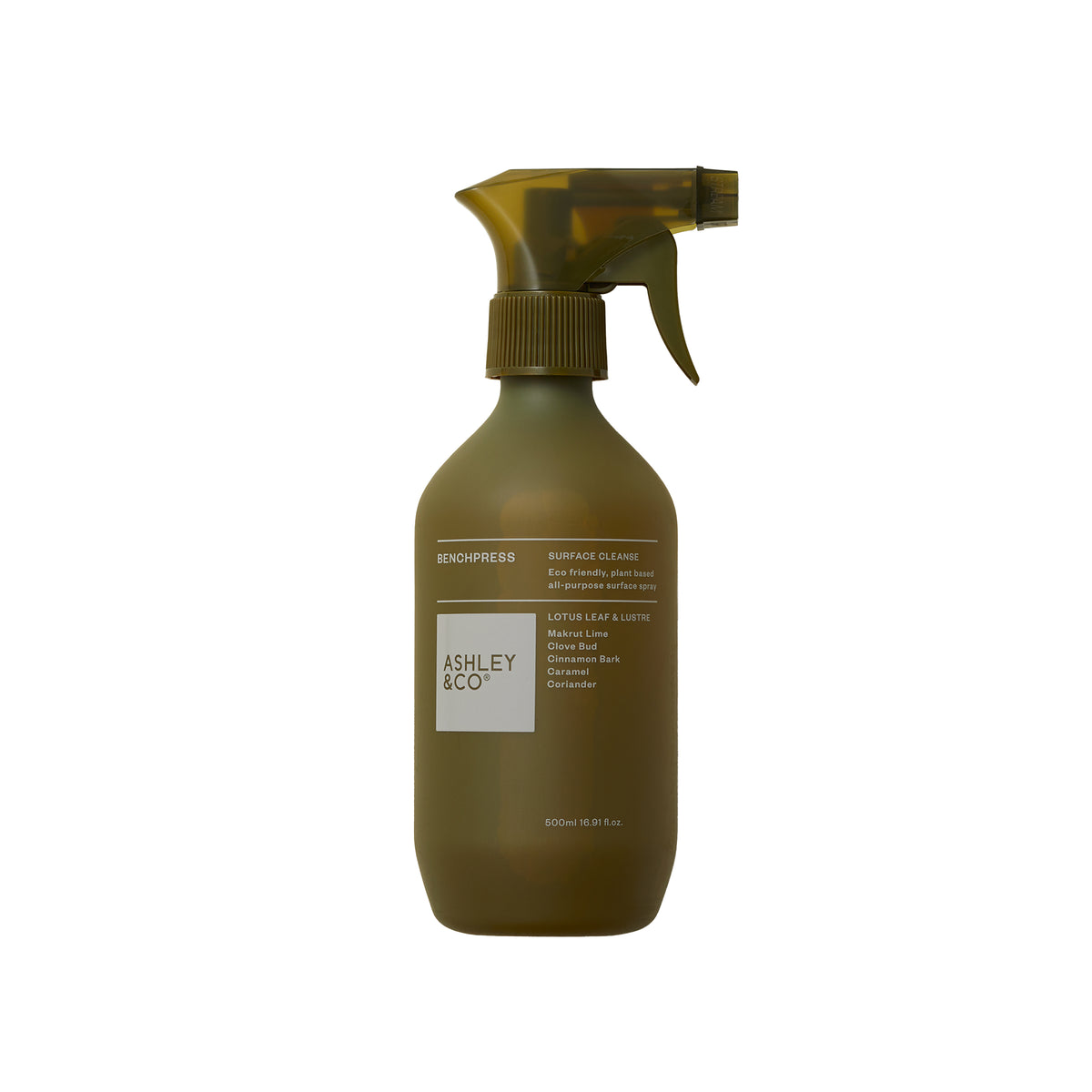 Ashley & Co Benchpress 500ml Lotus Leaf & Lustre Surface Spray Surface Spray