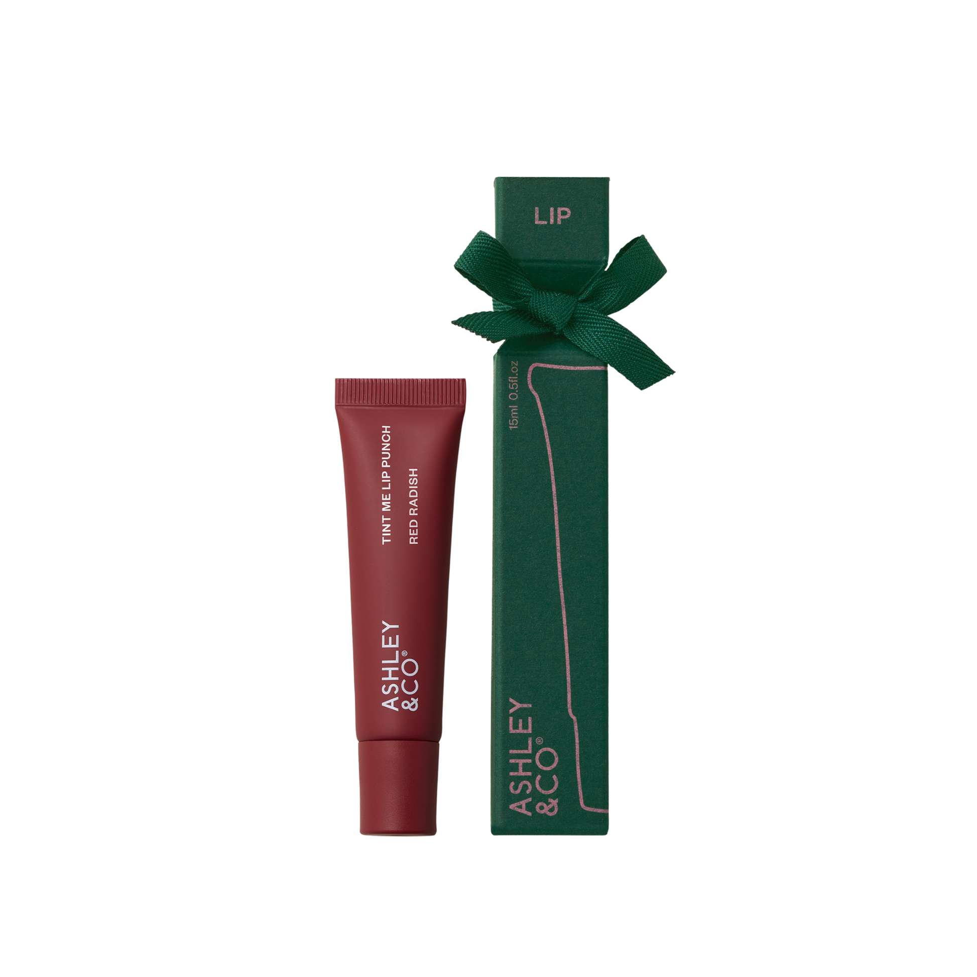 Ashley & Co Lip Punch Tint Me 15ml Forest Collection Red Radish Lip Balm Lip Balm