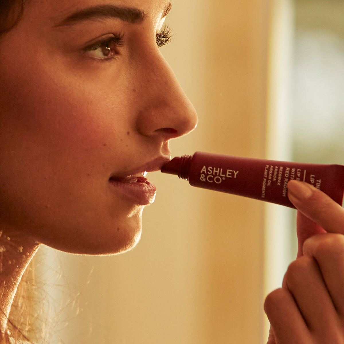 Ashley & Co Lip Punch Tint Me 15ml Red Radish Lip Balm Lip Balm