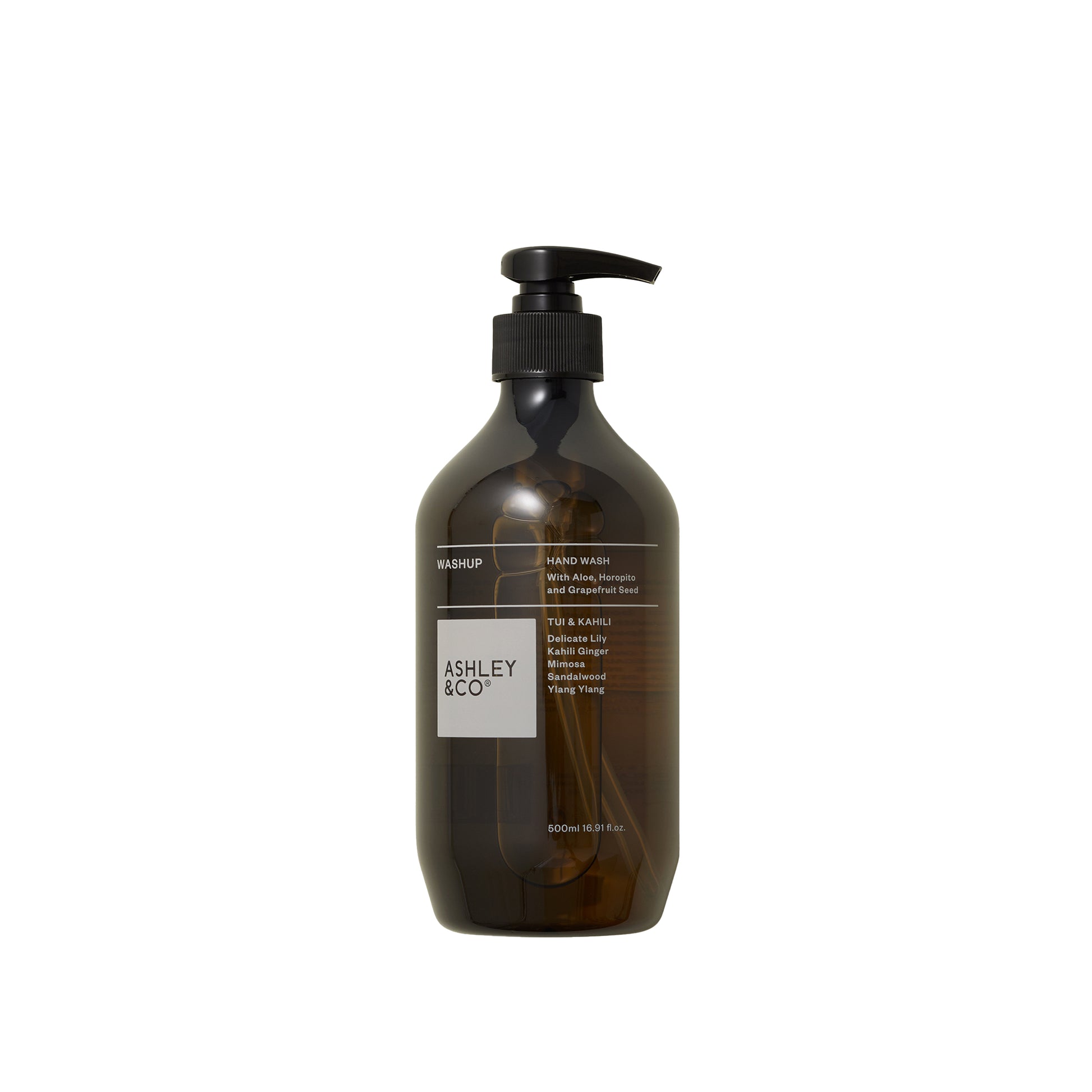 Ashley & Co Washup 500ml Tui & Kahili Hand Wash Hand Wash