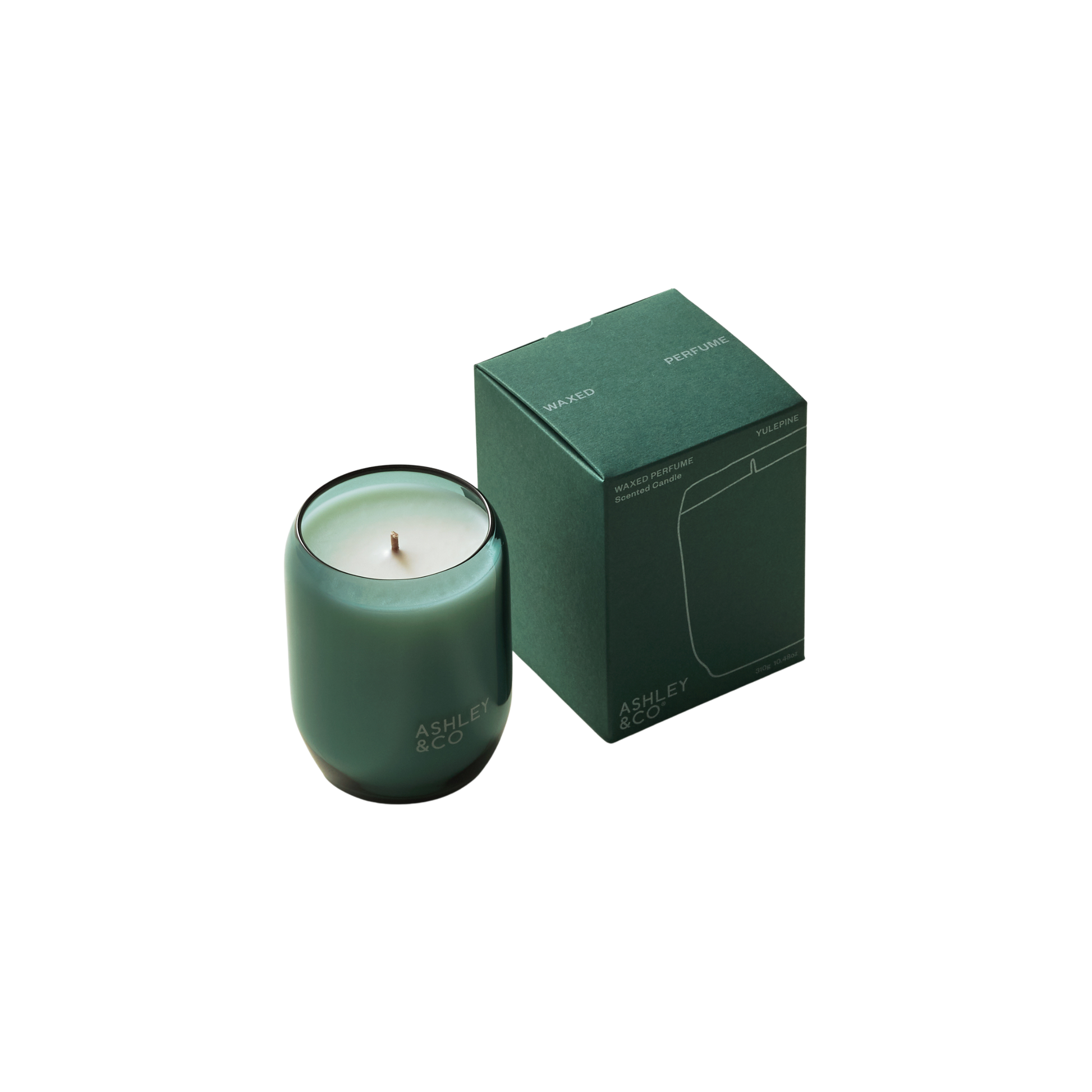 Ashley & Co Waxed Perfume 310g Forest Collection Yulepine Candle Candle