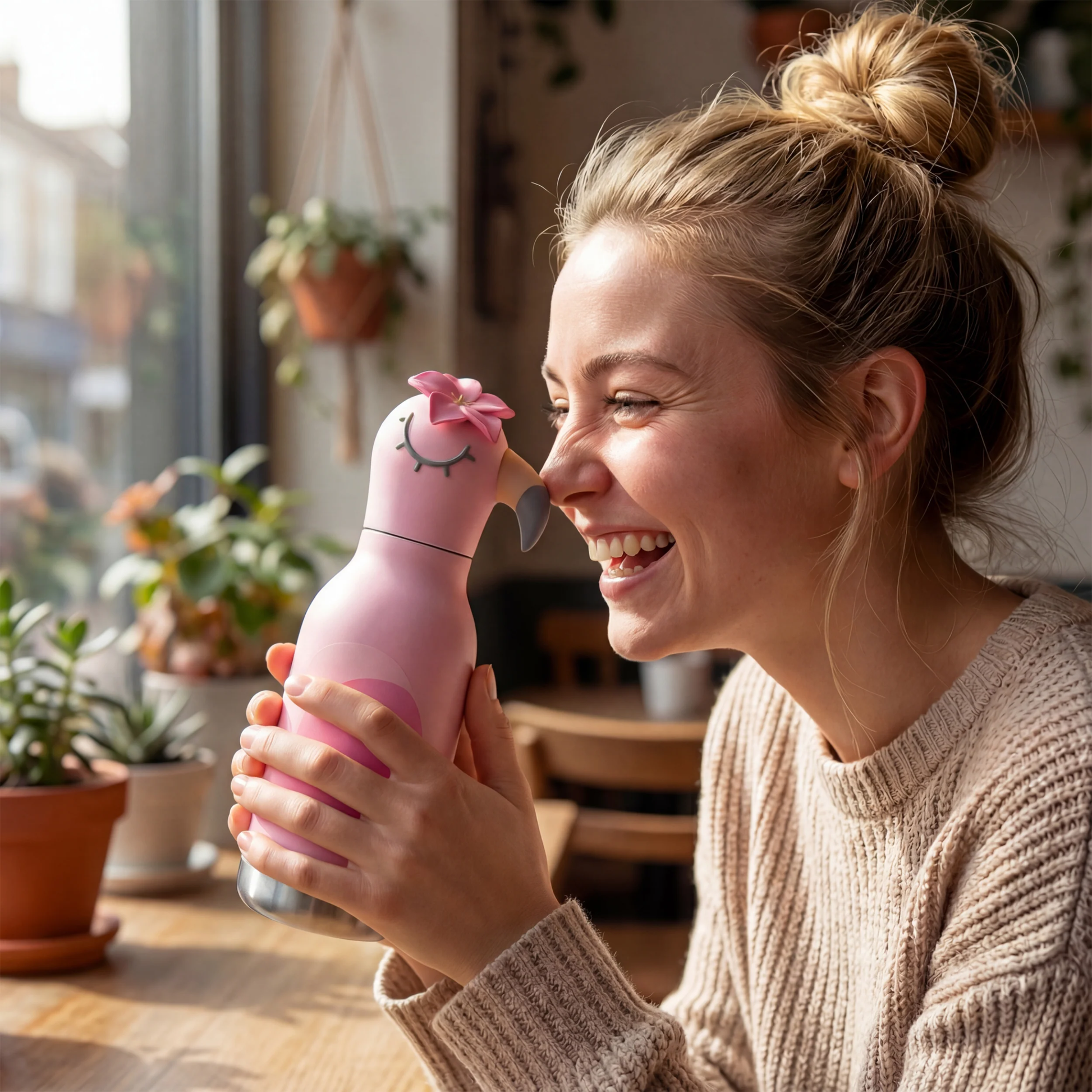 Asobu Bestie Bottle 460ml Flamingo
