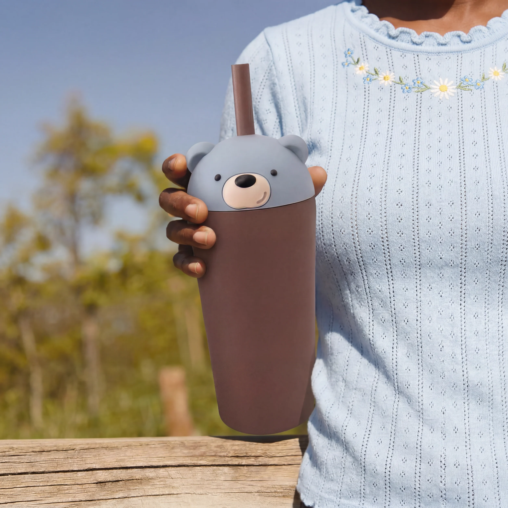Asobu Bestie Sippy Bottle 720ml Bear