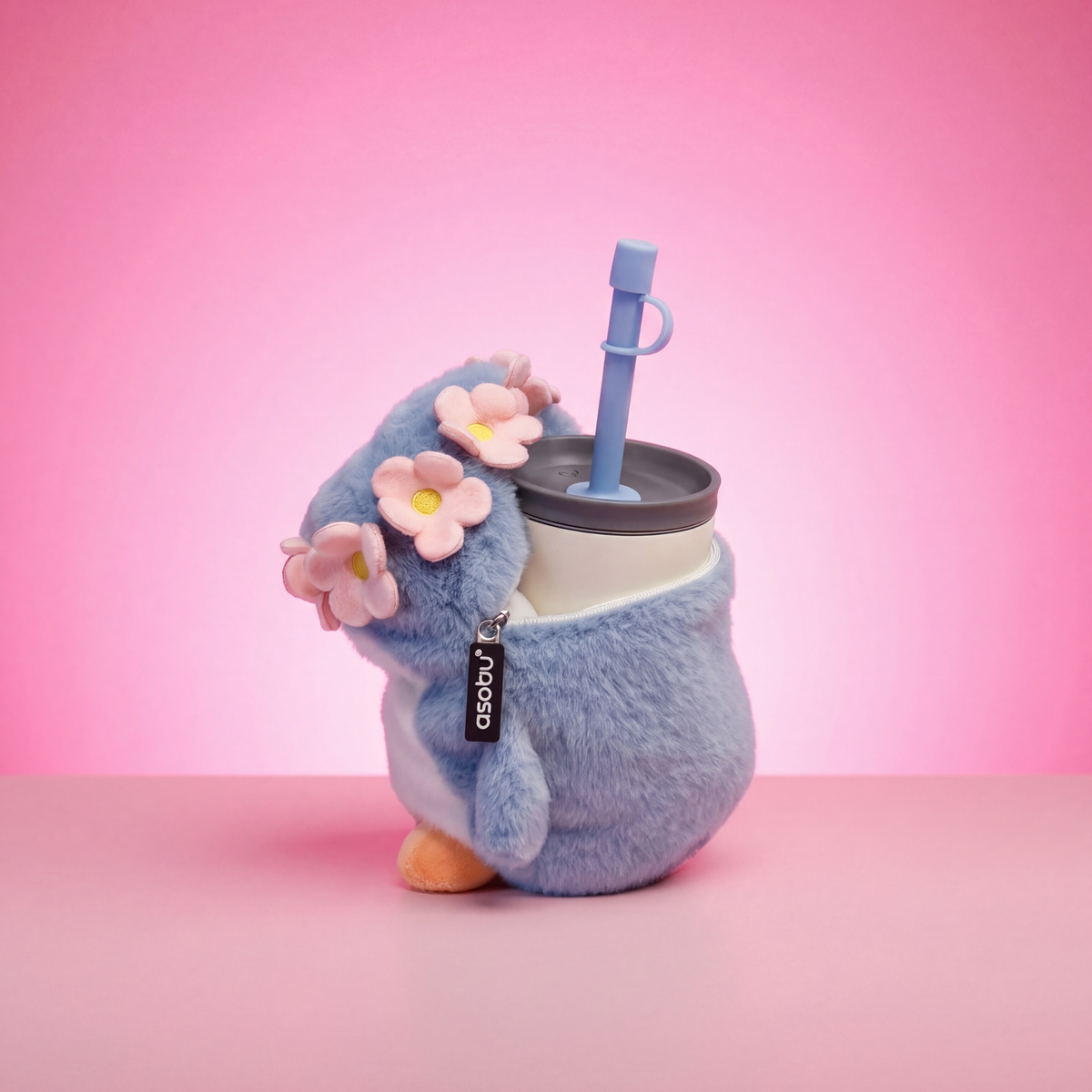 Asobu Fuzzie Bottle 360ml Penguin