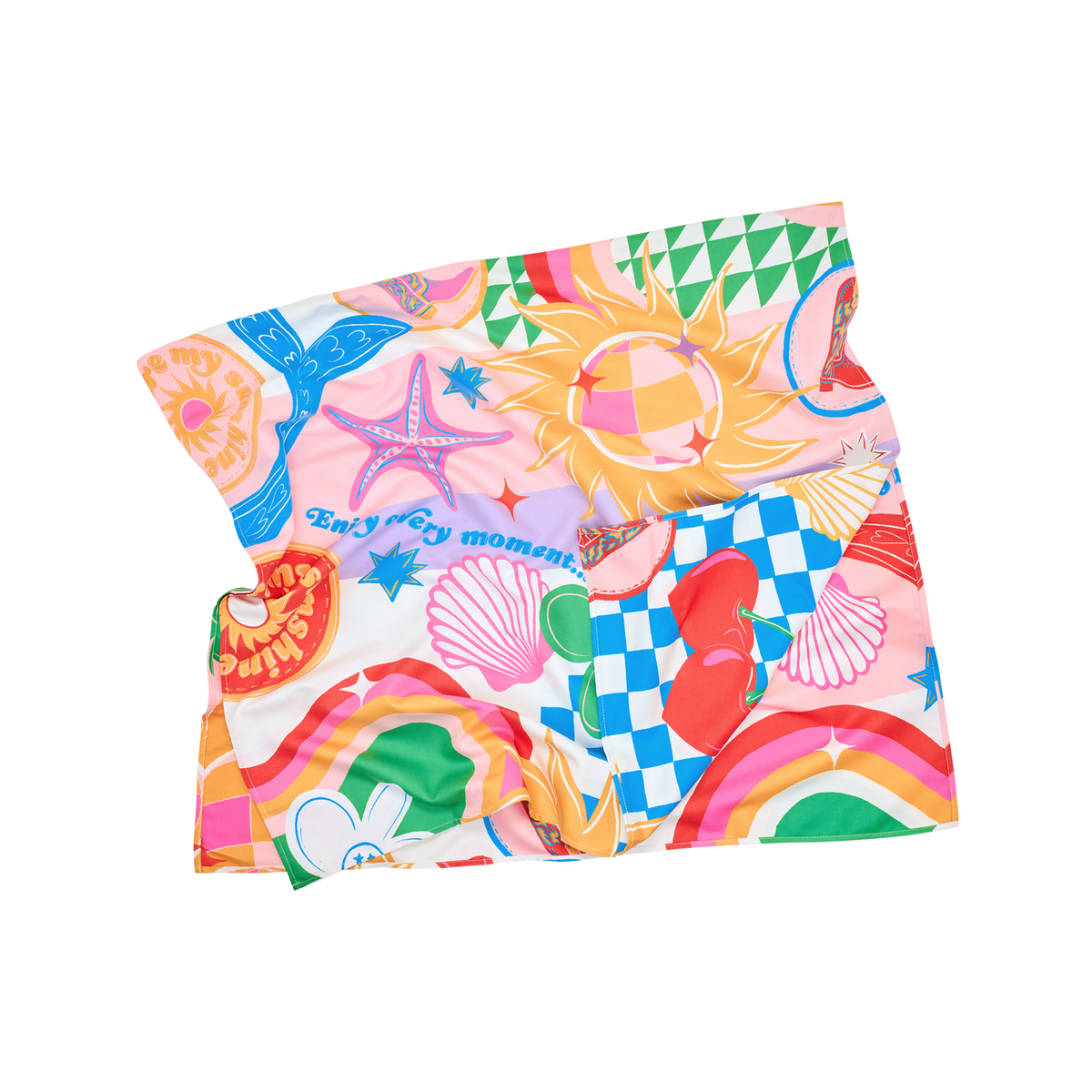 Dock & Bay Beach Towel Kids Collection M Good Vibes Club 100% Recycled 100% Recycled